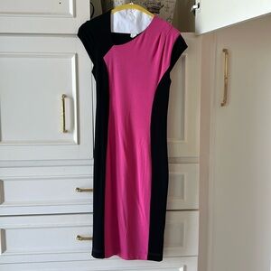 Pink black dress Venus